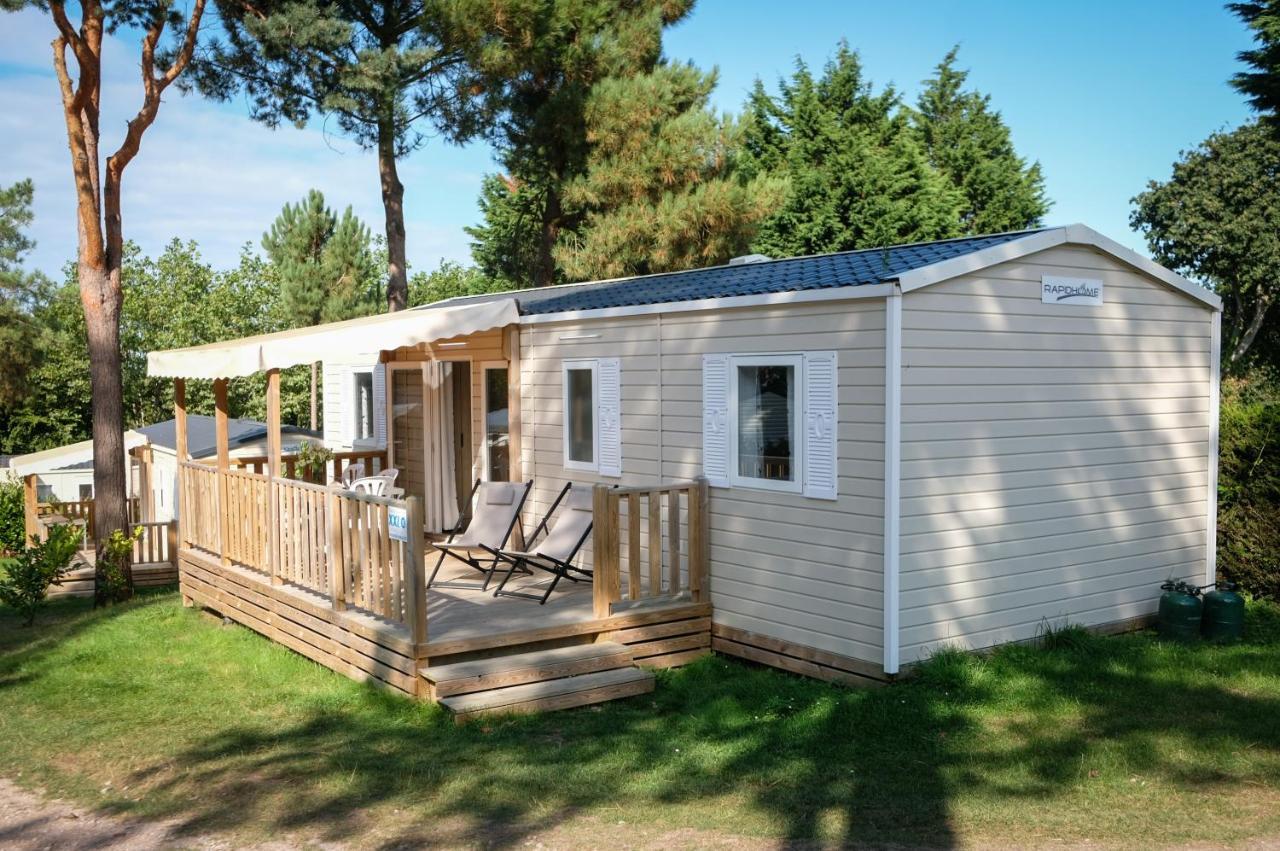 Mobil Home Xxl 4 Chambres - Camping Du Vieux Moulin Vensac Extérieur photo