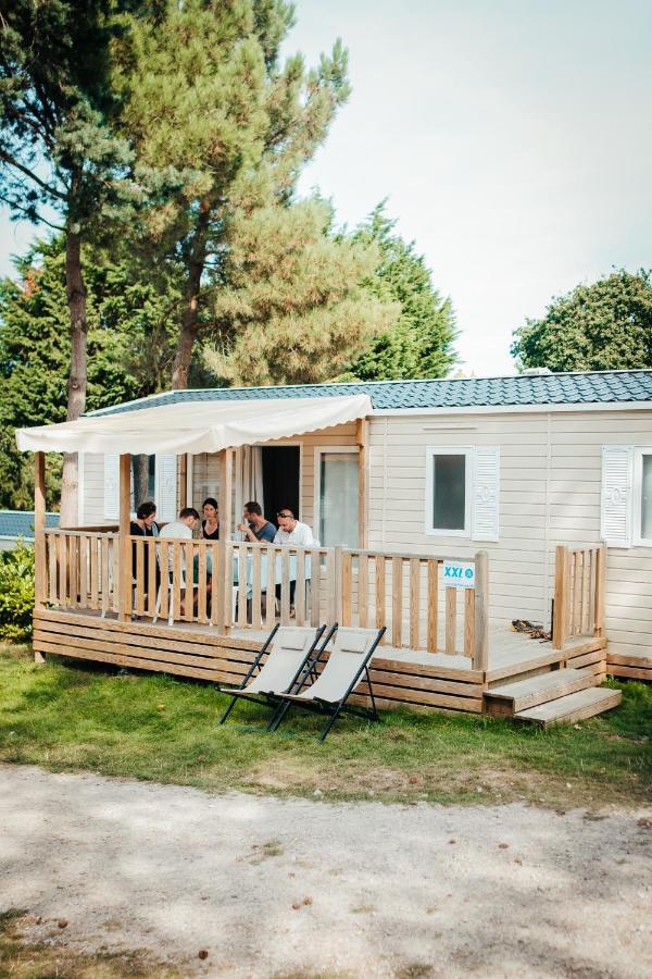 Mobil Home Xxl 4 Chambres - Camping Du Vieux Moulin Vensac Extérieur photo
